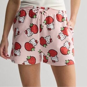 Hello Kitty Pink Strawberry Women's Shorts